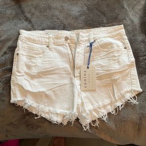 Eunina high rise cutoff shorts